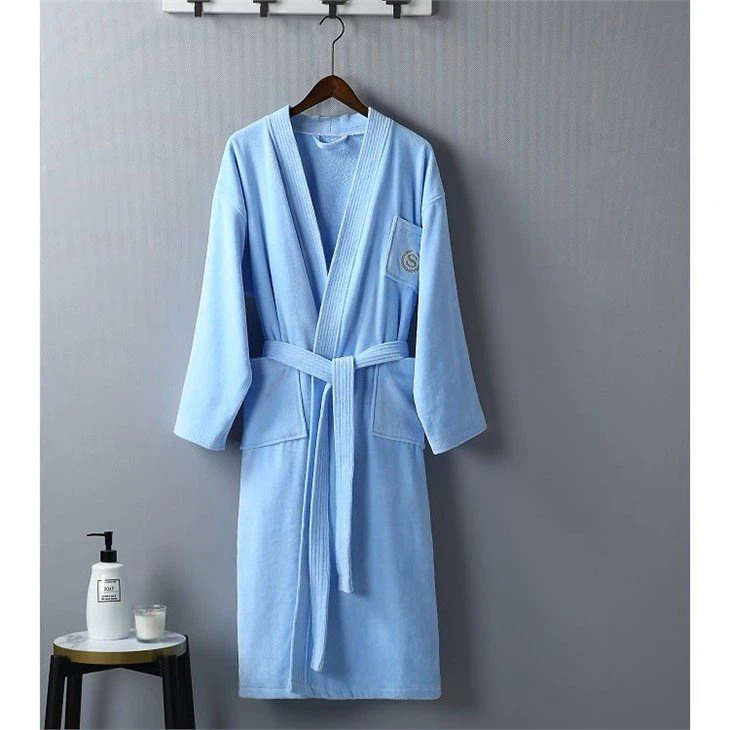 Cotton Star Pattern Bath robe