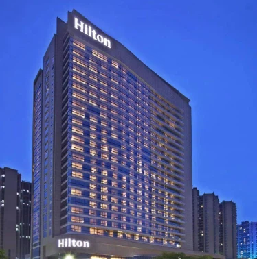 Welke beddengoedset gebruikt het Hilton Hotel?